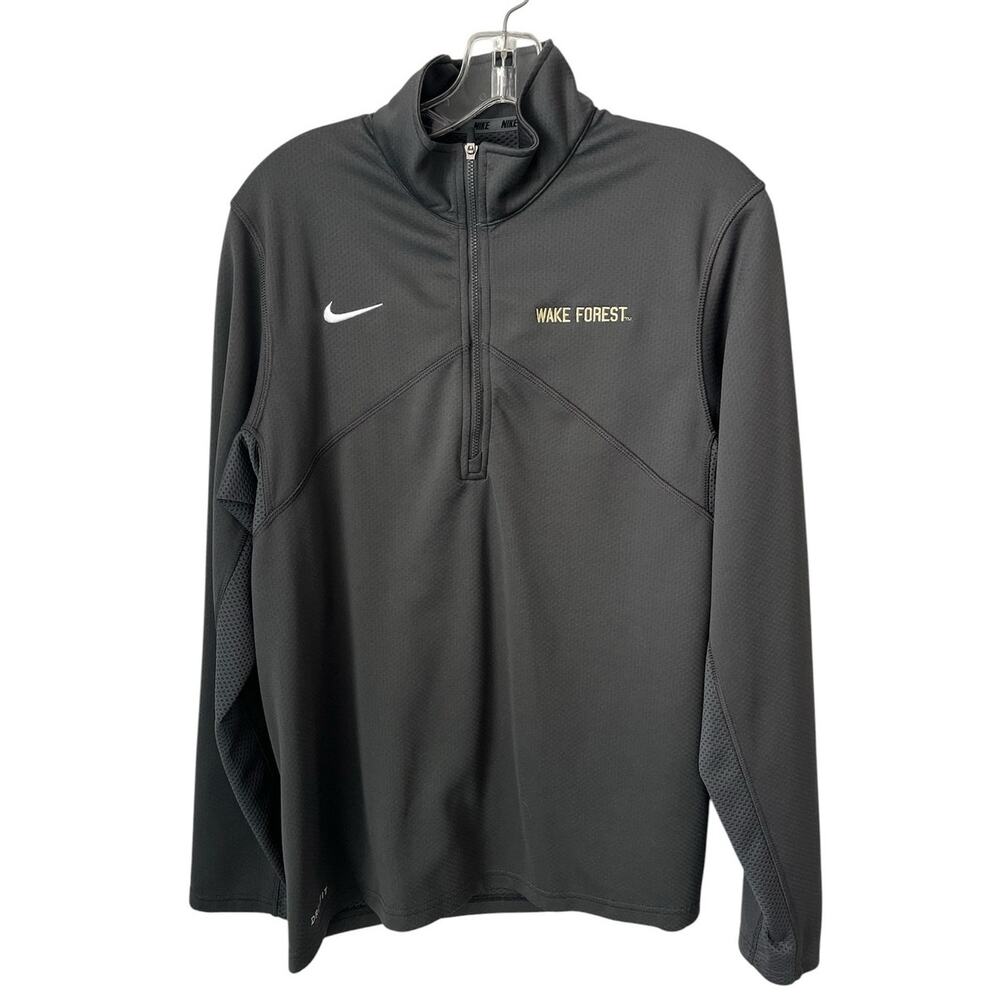 Wake Forest Demon Deacons Nike Training 1/4 Zip Pullover Dri Fit Medium M53181